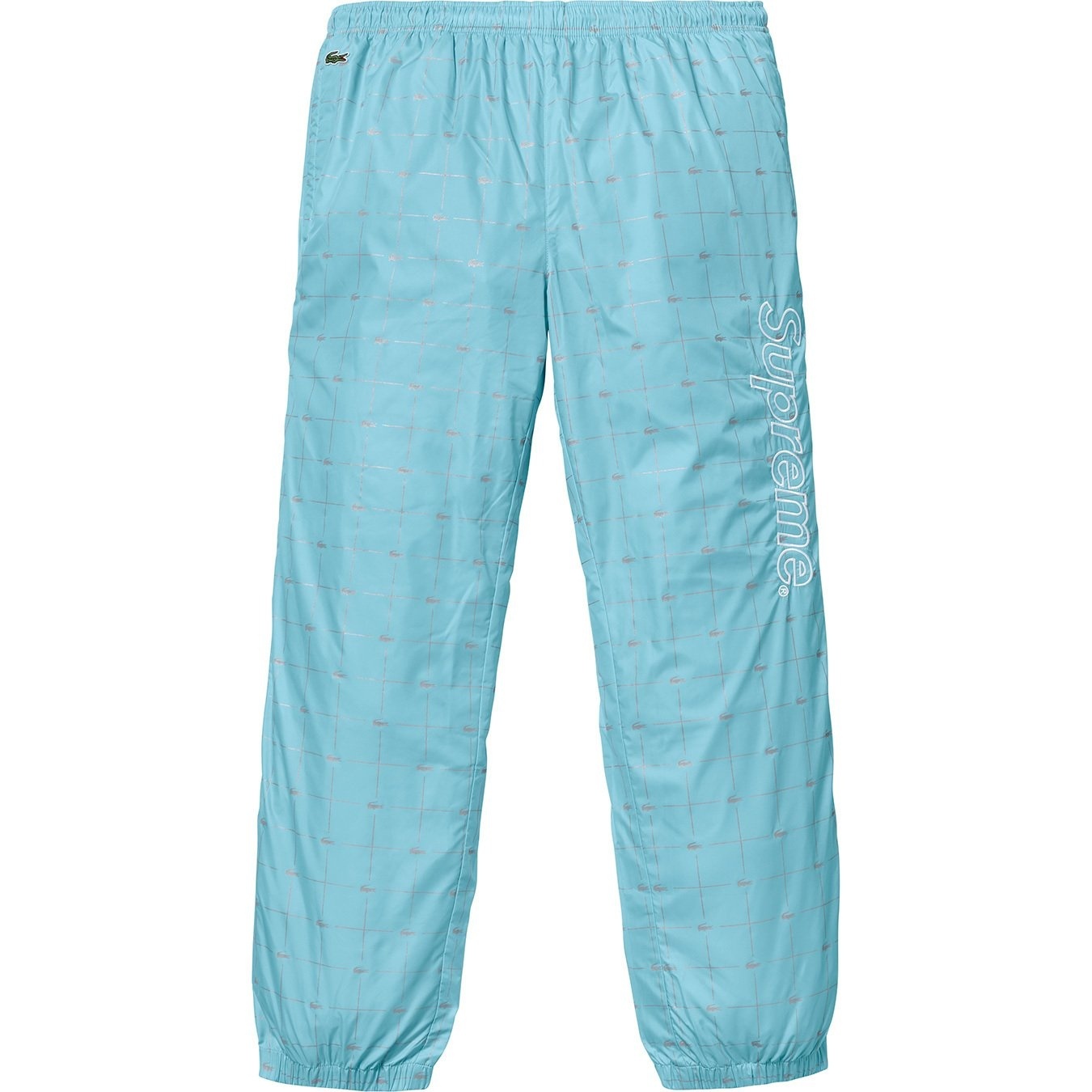 Supreme®/LACOSTE Reflective Grid Nylon Track Pant view 2